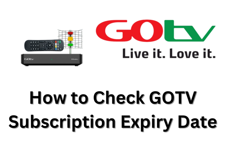 How To Check Gotv Subscription Expiry Date