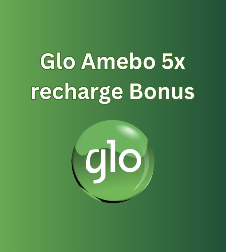 GLO Amebo 5x Recharge Bonus