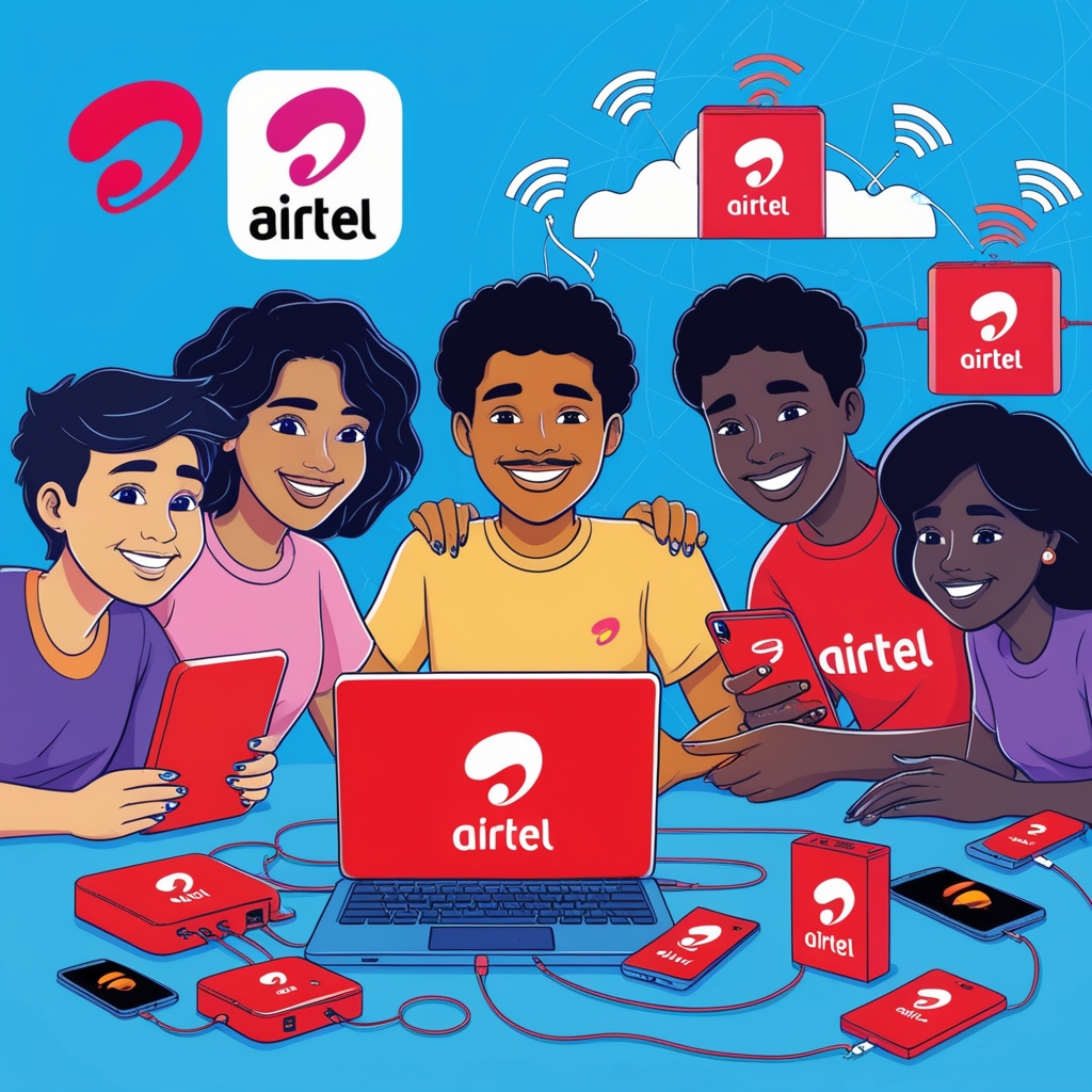 how to transfer data on airtel