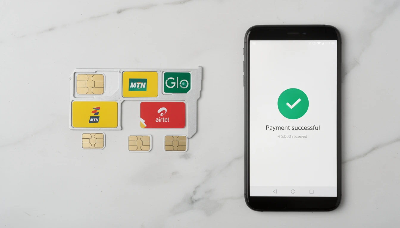 MTN, Glo, Airtel and 9mobile SIM cards supported for airtime to cash conversion on OPay